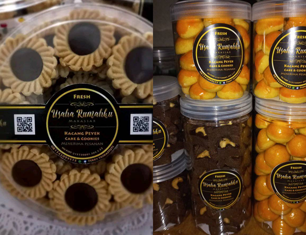 Kue Lebaran usaha rumahku makassar