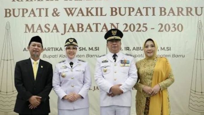 Bupati dan Wakil Bupati Barru