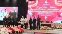 KPU Tetapkan Andalan Hati Pemenang Pilgub Sulsel