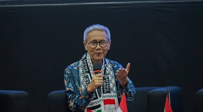 Ketua MUI Bidang Hubungan Luar Negeri dan Kerjasama Internasional Sudarnoto Abdul Hakim