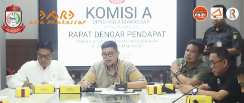 Komisi A DPRD Makassar Gelar Rapat Dengar Pendapat Terkait Aktivitas Pergudangan di Dalam Kota