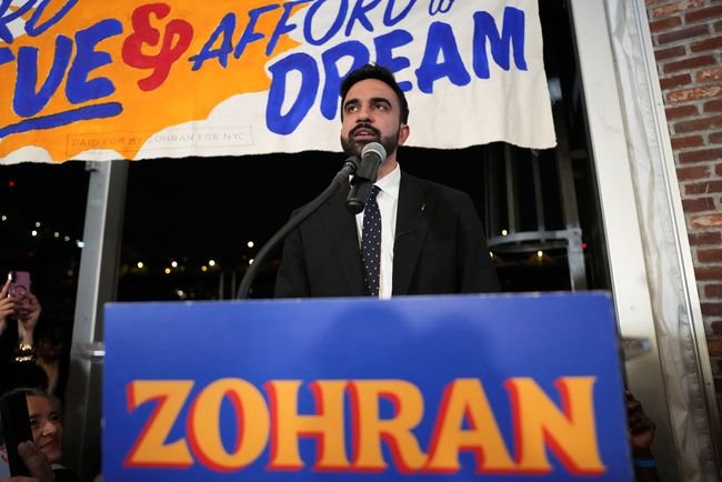 Muslim pro Palestina Zohran Mamdani