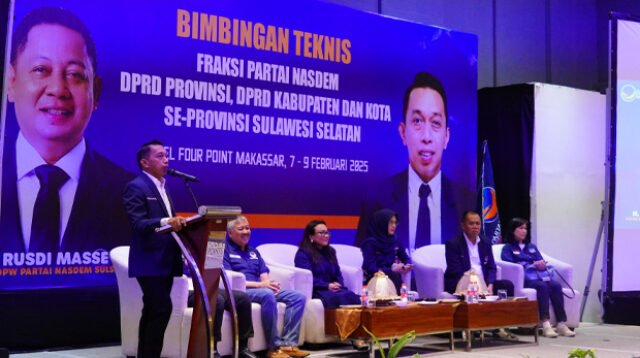 nasdem sulsel konsolidasi perkuat sinergi legislatifeksekutif sambut tantangan politik 2025 qnk