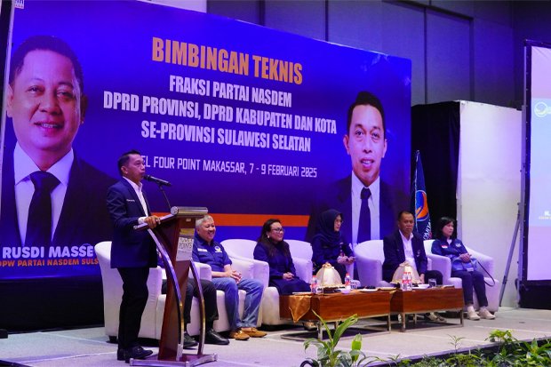 nasdem sulsel konsolidasi perkuat sinergi legislatifeksekutif sambut tantangan politik 2025 qnk