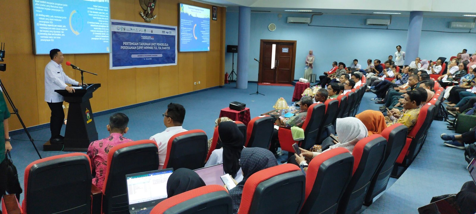 Pertemuan Tahunan UPP WPPNRI Digelar di Unhas Bahas Kuota dan Kebijakan Perikanan scaled