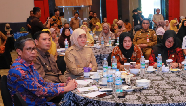 Wakil Wali Kota Makassar Hadiri Rakor dan Evaluasi TPPS se Sulsel di Dalton Hotel