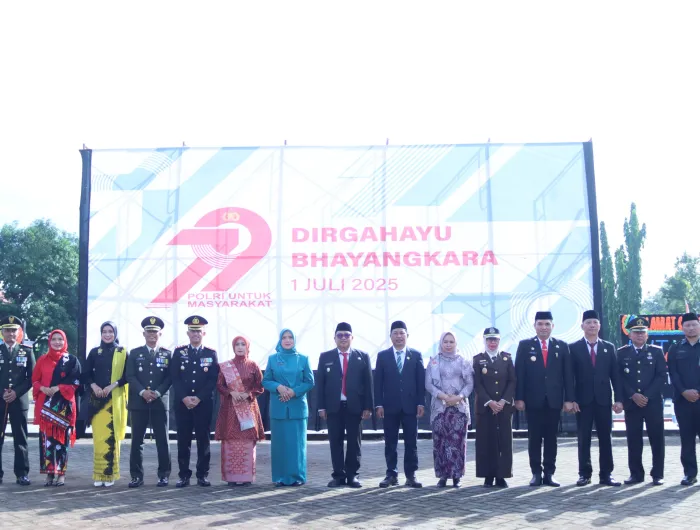 Bupati Takalar Hadiri Upacara Hari Bhayangkara ke 79 Tahun 2025