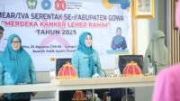 Fasilitasi Pemeriksaan Pap Smear PKK Gowa Lindungi Perempuan dari Kanker Rahim