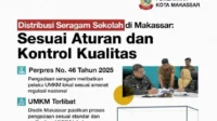 PGRI Sulsel Apresiasi Program Seragam Gratis Disdik Distribusi Secara Merata