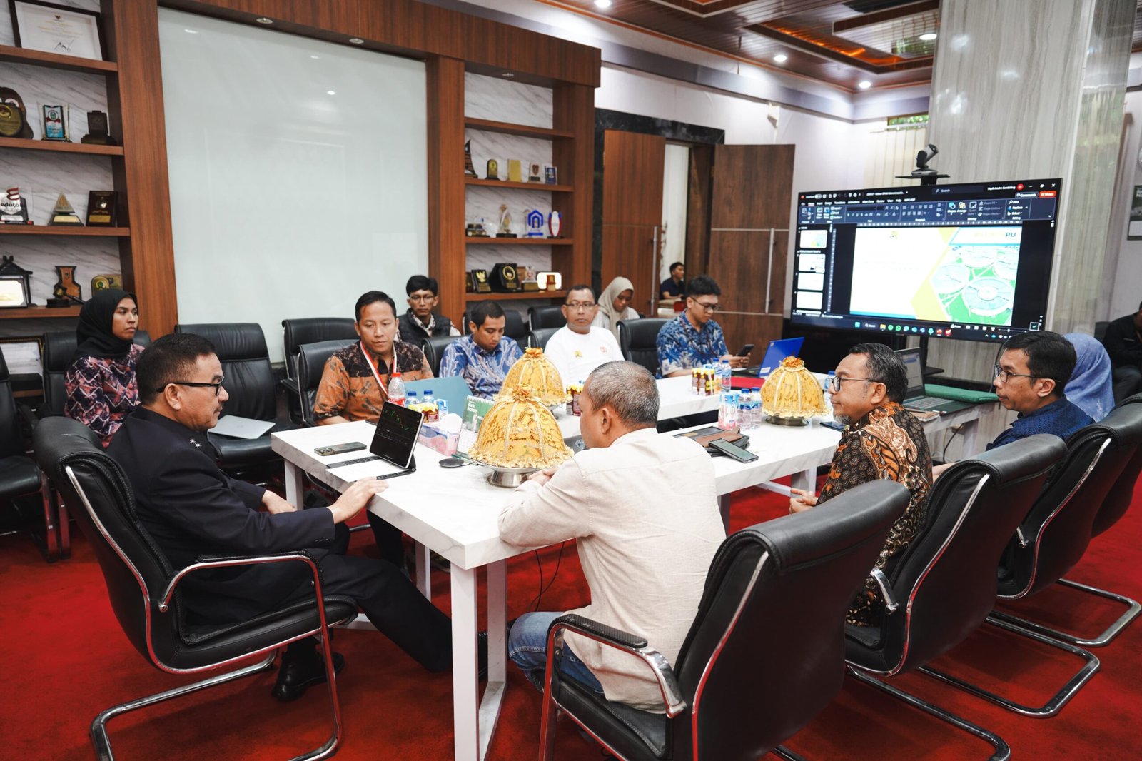 Pemprov Sulsel dan Kementerian PUPR Matangkan Pengelolaan SPAM Regional Mamminasata scaled