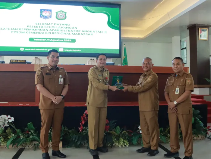 Takalar Jadi Lokus Studi Lapangan Pelatihan Kepemimpinan Administrator Angkatan III PPSDM Kemendagri