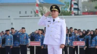 Wabup Hengky Yasin Irup pada Upacara Peringatan HUT ke 80 RI Tingkat Kab. Takalar