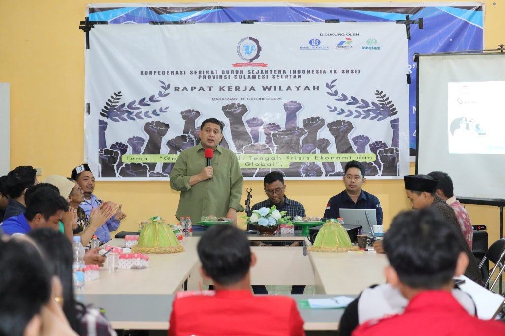 Munafri Ajak Buruh Bangun Sinergi Lewat Kolaborasi Tripartit
