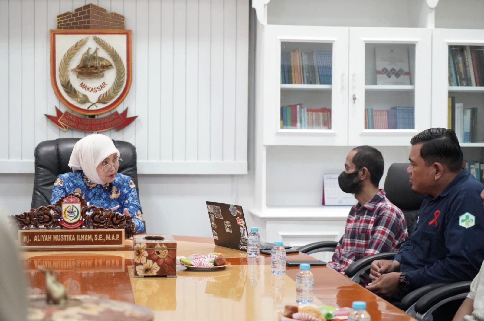 Pemkot Makassar Siap Berkolaborasi Tekan HIVAIDS