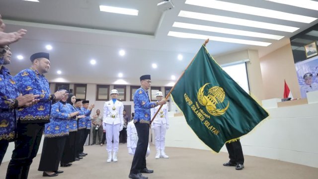 Sekda Zulkifly Resmi Dikukuhkan Sebagai Ketua Korpri Kota Makassar
