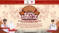 Expo Kreatif Andalan 2025 Wadah UMKM Sulsel Tunjukkan Karya dan Daya Saing ke Pasar Global