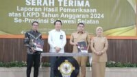 Ketua DPRD Makassar Supratman Hadiri Serah Terima LHP dan LKPD Tahun 2024