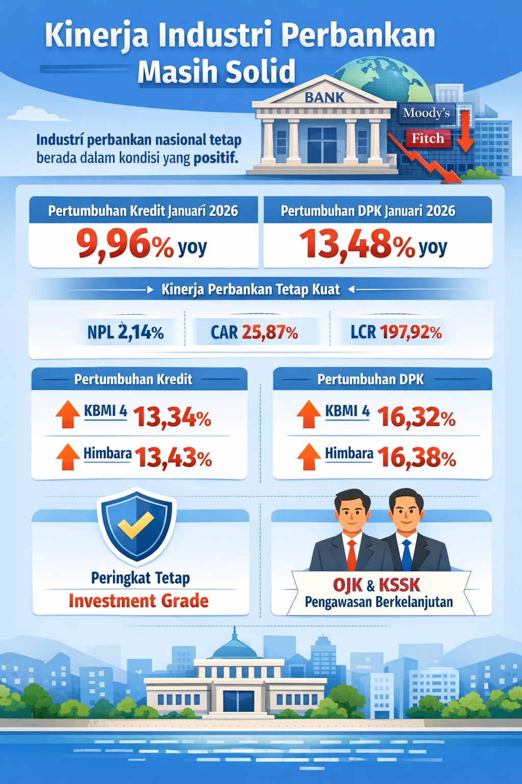 Kinerja Industri Perbankan Masih Solid