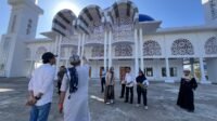 Bupati Barru Tinjau Pembangunan Masjid Raya Lasinri
