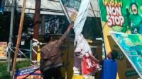 Bapenda Maros Copot 1.759 Reklame Ilegal Kota Dibersihkan dari Pajak yang Mati