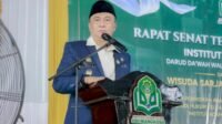 Wakil Bupati Barru Abustan Hadiri Wisuda IAI DDI Mangkoso Dorong Generasi Muda Kuliah di Daerah