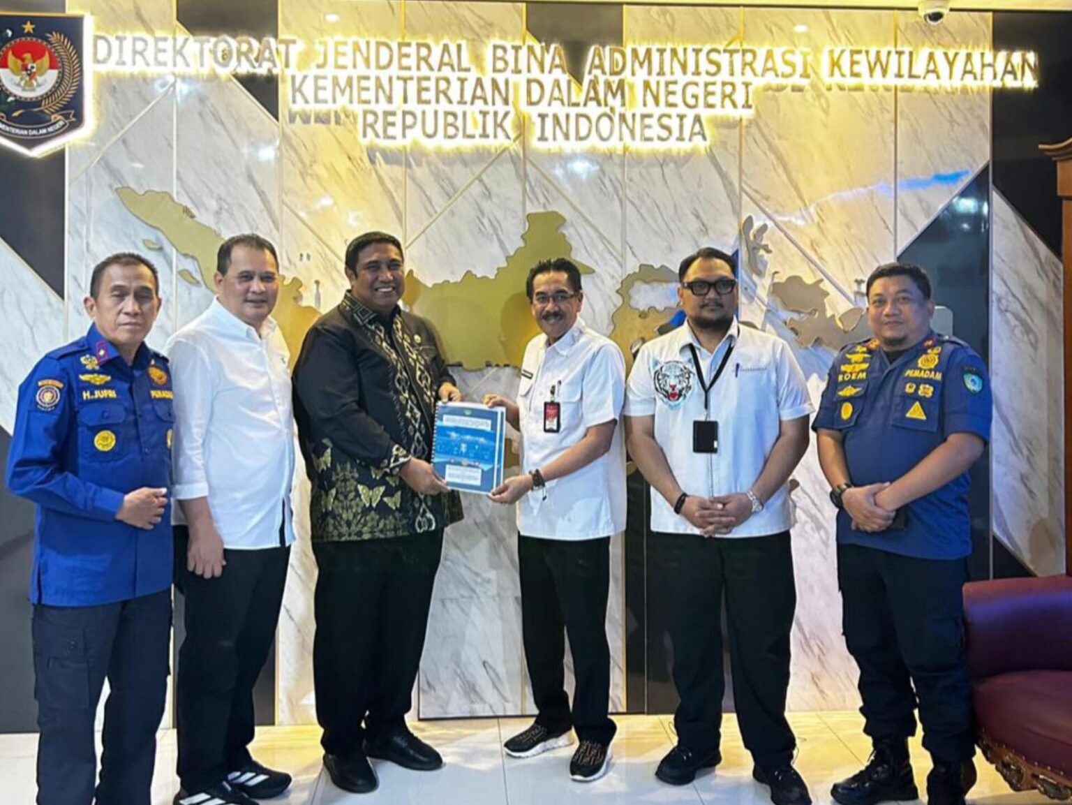 Temui Kemendagri Maros Perkuat Sarana Damkar dan Penyelamatan