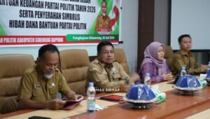 Tingkatkan Akuntabilitas Dana Parpol Pemkab Sidrap Gelar Sosialisasi Penyusunan LPJ