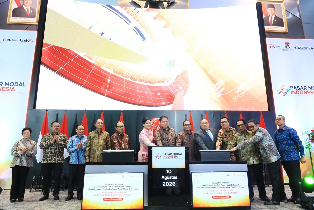 49 Tahun Pasar Modal OJK Luncurkan ETF Emas