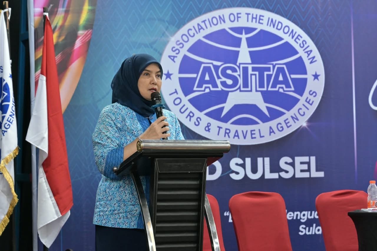 Aliyah Mustika Ilham Terpilih Secara Aklamasi Pimpin ASITA Sulsel 2026–2031
