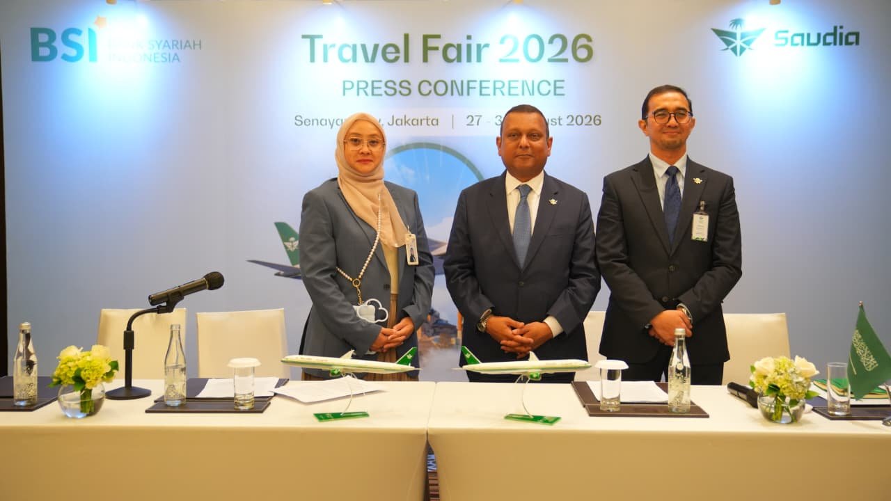 BSI Perkuat Ekosistem Haji dan Umrah di Saudia Travel Fair 2026