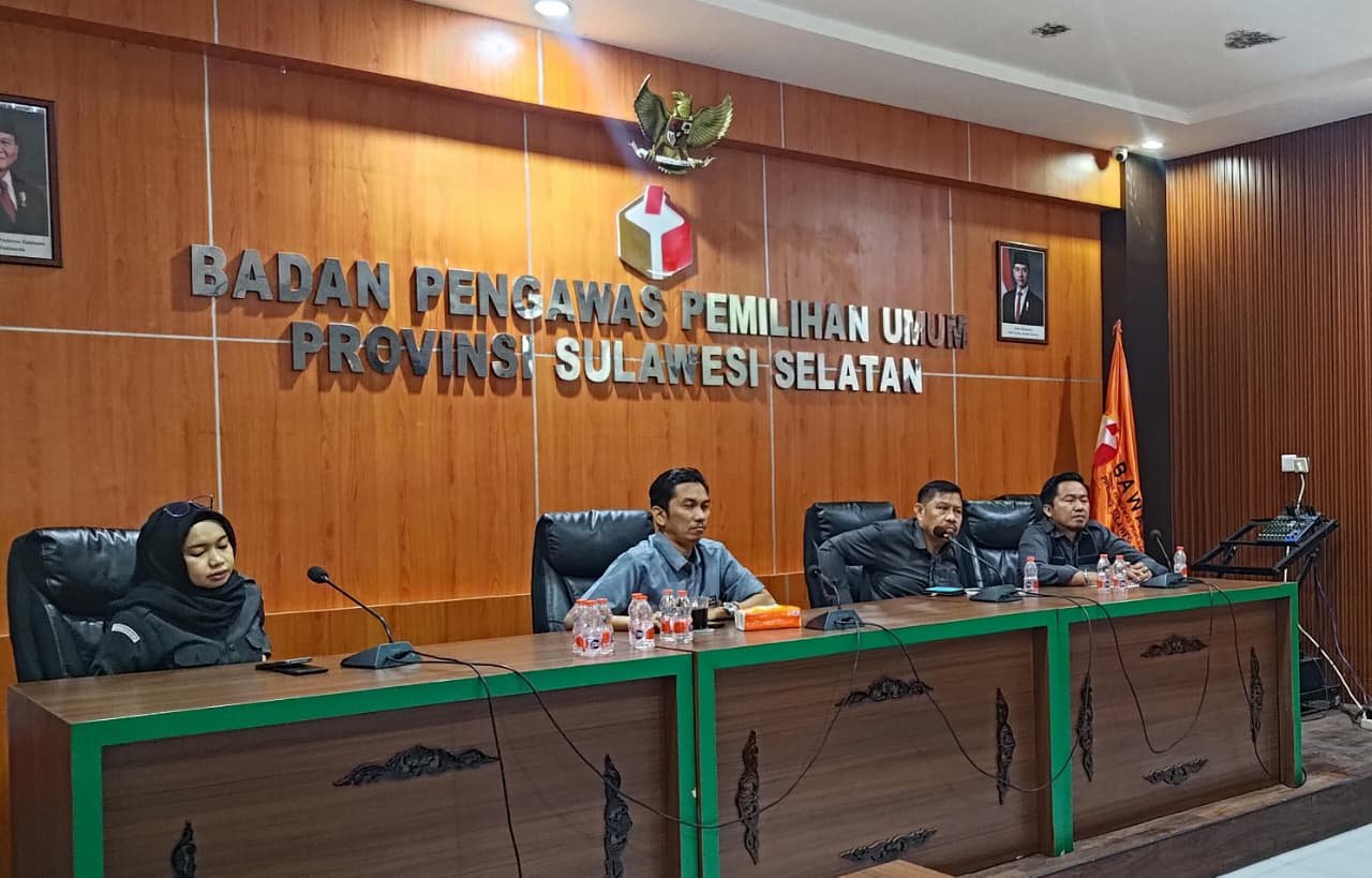 Bawaslu Sulsel Bongkar 701 Kasus Pelanggaran Pemilu