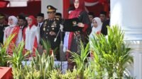 Kembali Bacakan Proklamasi di HUT ke 81 RI Ketua DPRD Sulsel Andi Rachmatika Dewi Kenakan Kebaya Sang Mama