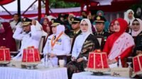 Ketua DPRD Sulsel Andi Rachmatika Dewi Hadiri Upacara Penurunan Bendera di Rumah Jabatan Gubernur