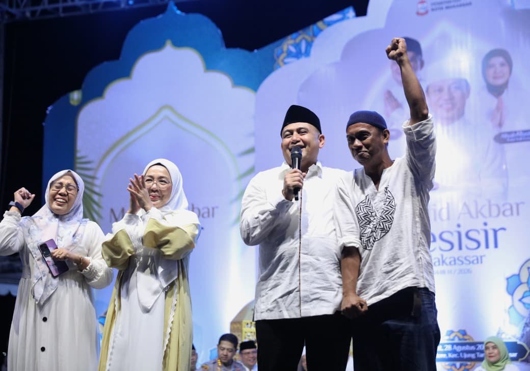 Wali Kota Makassar Ajak Warga Jadikan Rasulullah Teladan di Maulid Akbar Pesisir