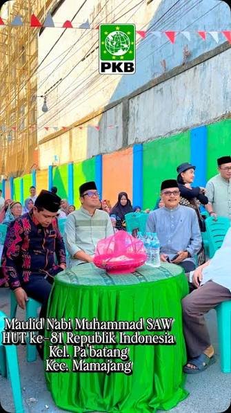 Fauzi Wawo Hadiri Maulid Nabi Silaturahmi Bersama Warga Makin Erat