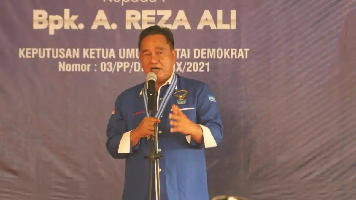 Reza Ali Dukung Appi Pimpin Demokrat Sulsel
